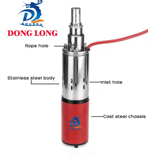 DL 3LSPS Brushless Dc System for Irrigation 20m Head High Capacity High Flow Head Solar Water Pump