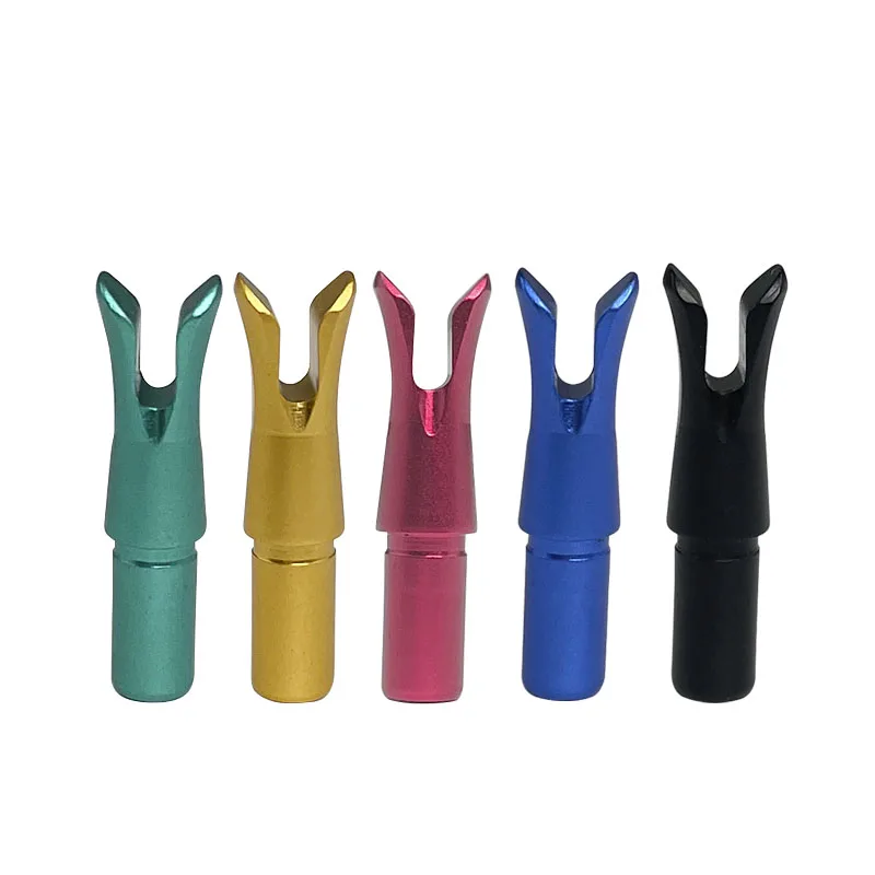 Alibow Aluminum Speed Nocks With 6.2mm Insert Nock For Carbon Arrows