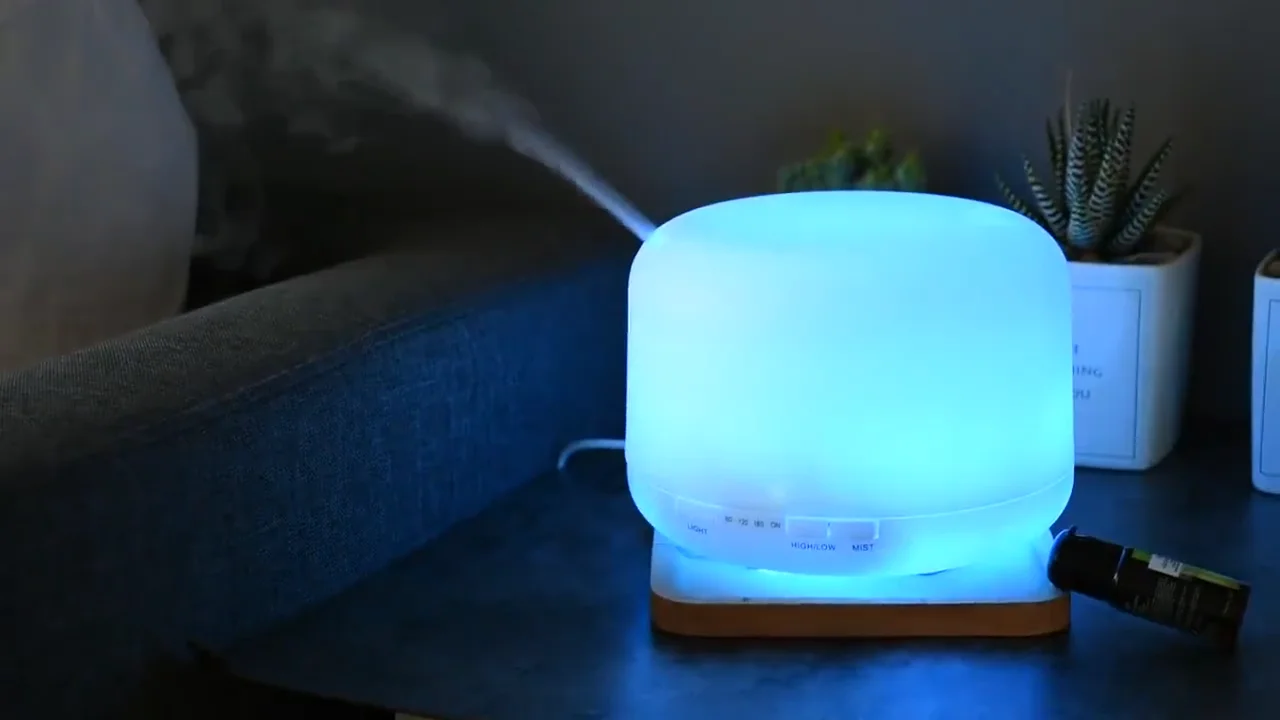 2022 Air Ultrasonic Cool Mist Smart Led H20 Humidifier With Speaker ...