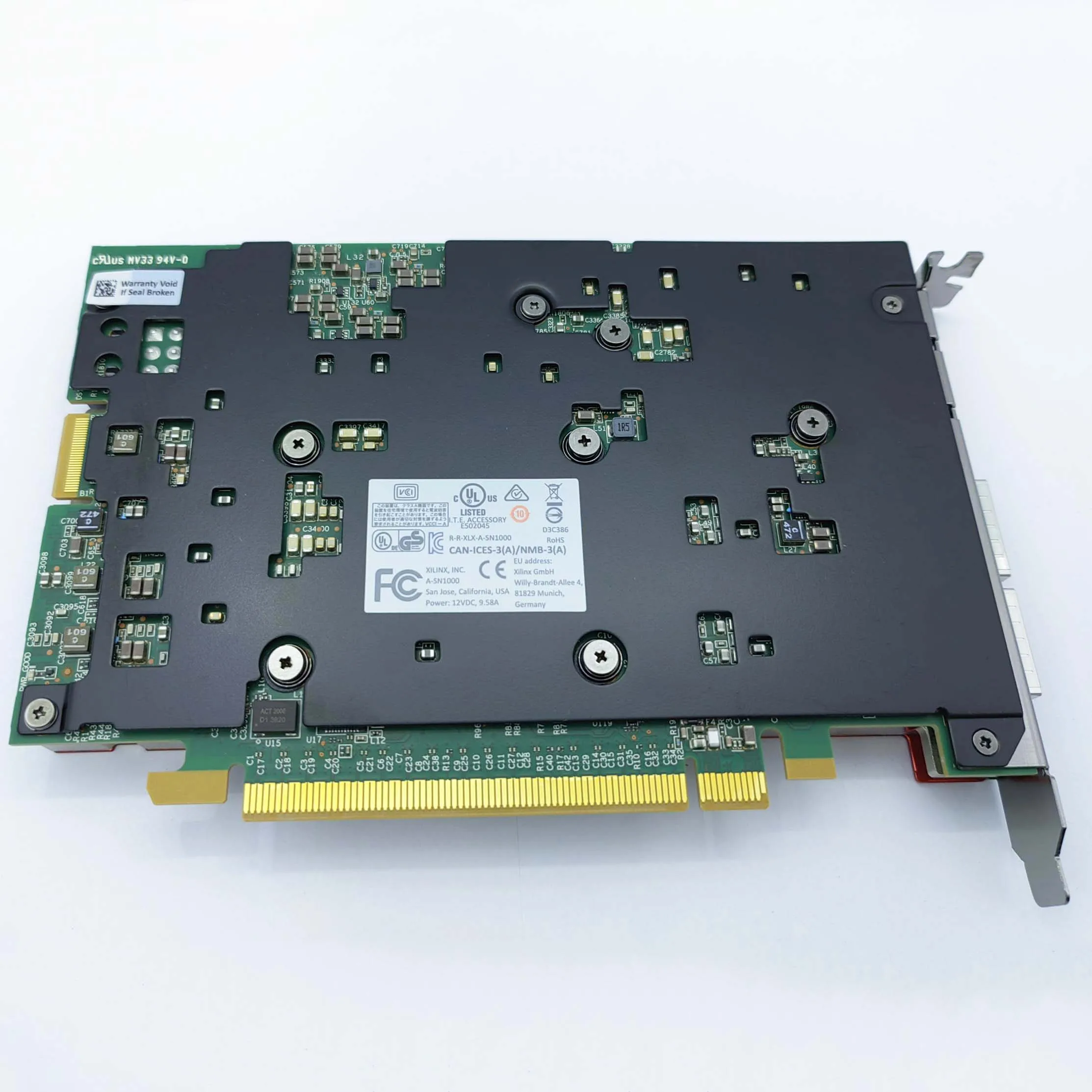 インポート・海外人気ブランド XILINX Alveo SN1000 Smartnics - 2x100g Network Card 拡張カード