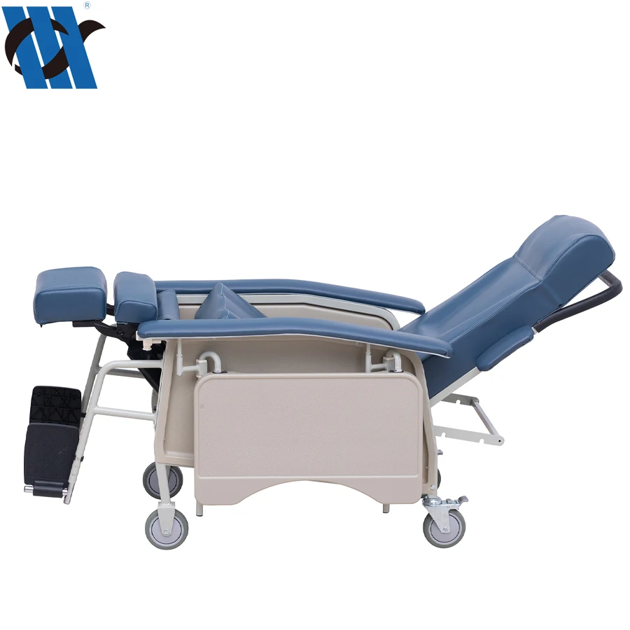BDEC603 Hospital Medical Folding Manual Recliner Sofa Chair