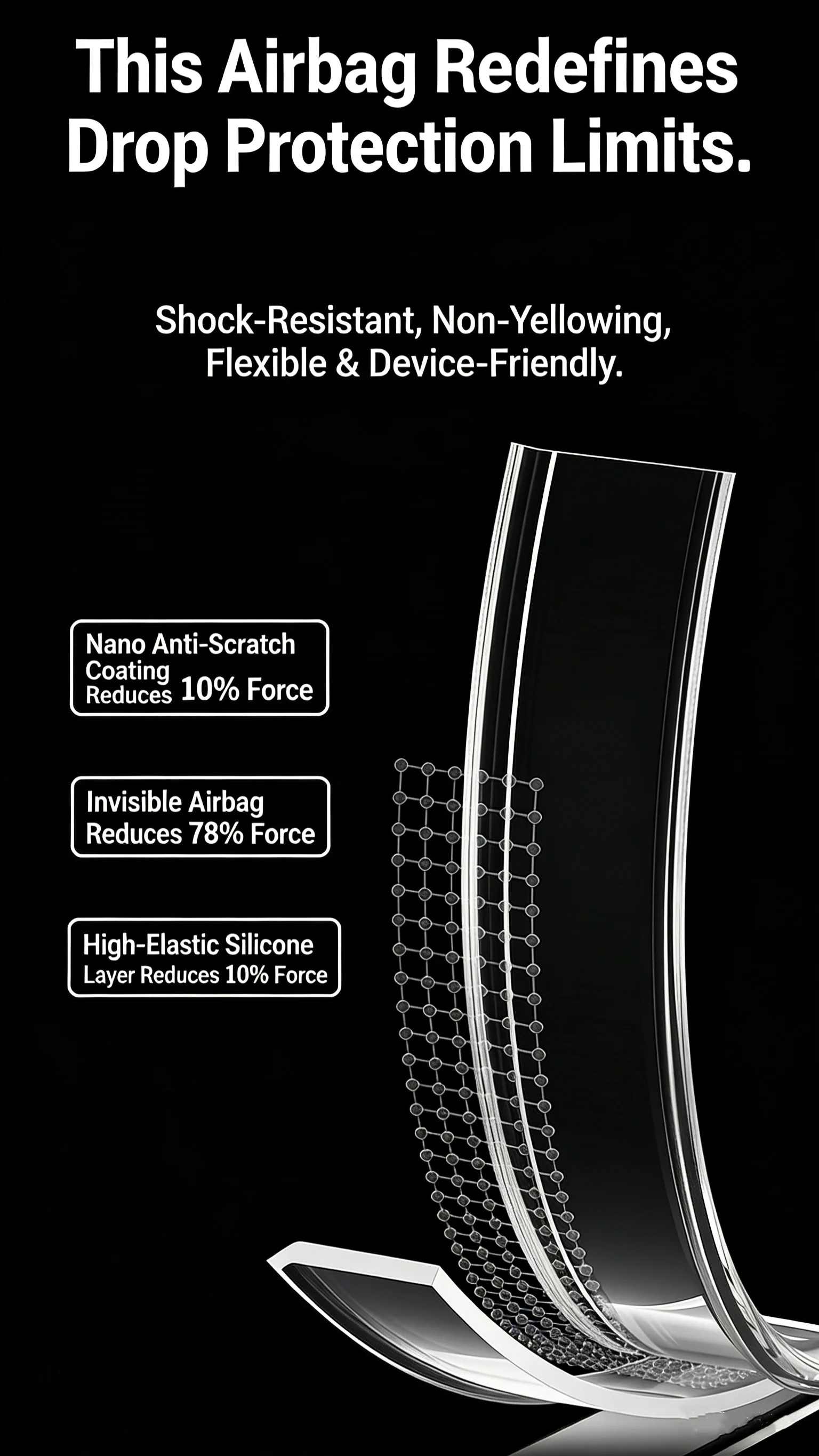 product tpupc phone case with anti yellow ultra magnetic crystal anti fingerprint texture phone case for samsung galaxy s26 ultra-8