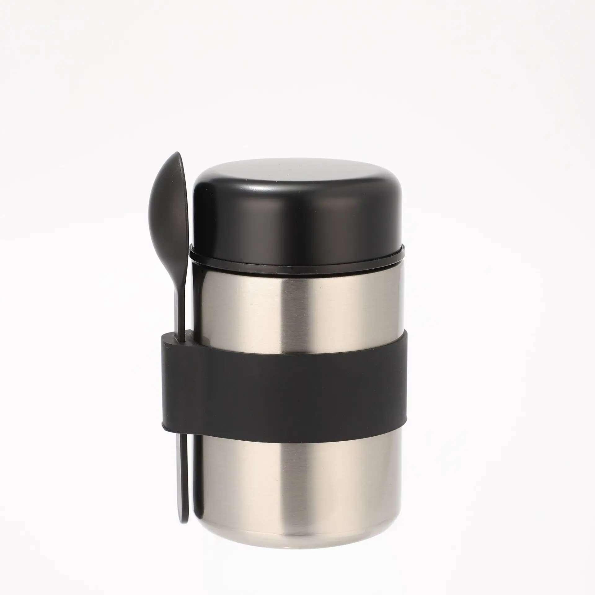 400ml  Keep Hot and Cold Double Wall Stainless Steel Insulated Food Flask Jar for Kids with Spoon