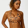reggiseno senza schienale giallo