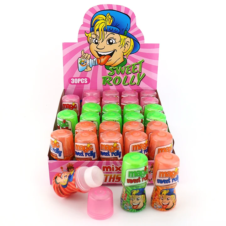 licking candy