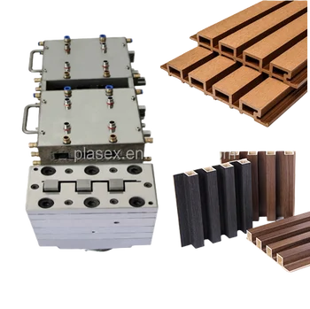 Wooden Wall Plastic Panel Wood Plastic die extrusion wpc decking moulds WPC production line