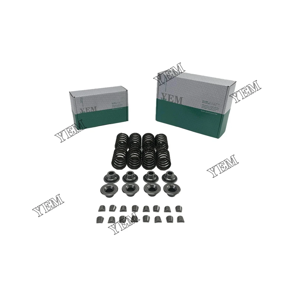 Excellent Quality 4JJ1 4JK1 4JX1 4KH1 Valve Spring and Spring Seat Valve Cotter for Isuzu Engine Repair Kit