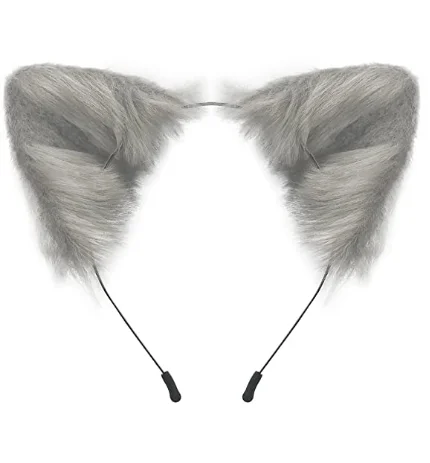 Bandeau Avec Oreilles De Chat En Fausse Fourrure - Fait Main, Serre-Tête Moelleux | Accessoire Cosplay, Halloween, Déguisement, Fête - 10
