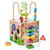 Multi functional wooden intelligence box