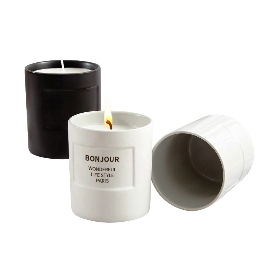 luxuryceramic candle container candle vessels empty