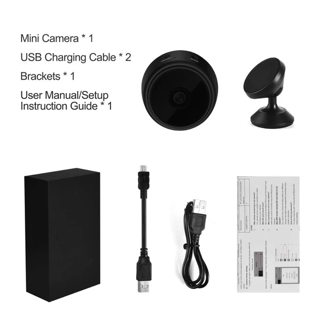 Full hd wifi charger camera sales a1 manual