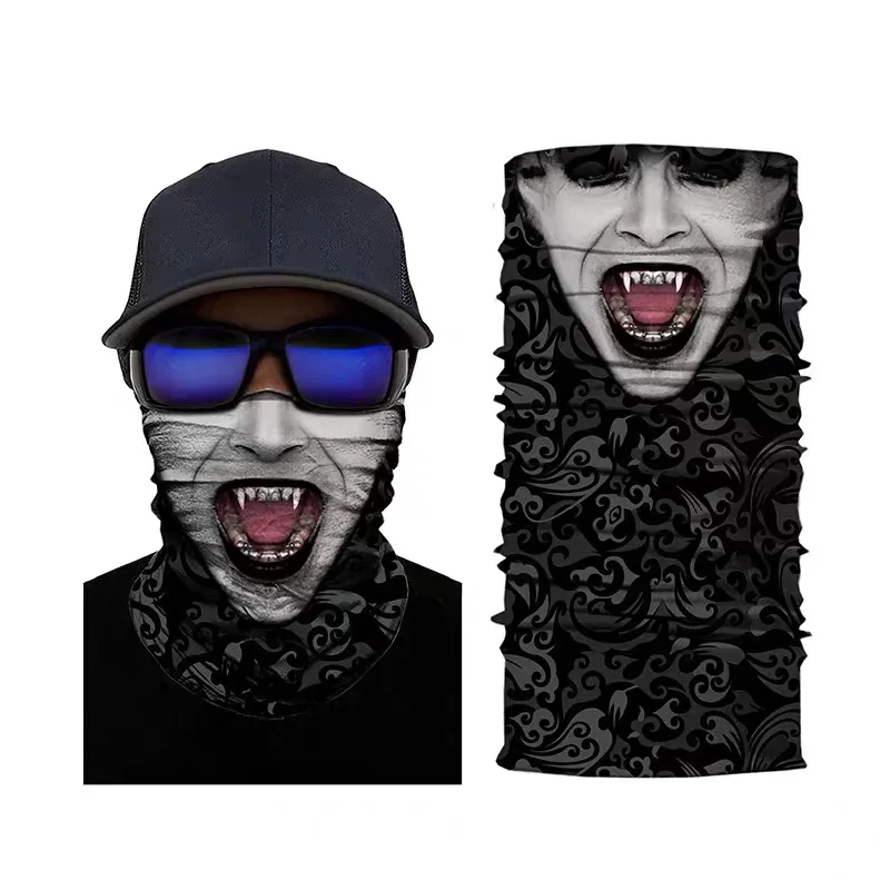 3D Seamless heroes flag Magic joker neck gaiter Bandana Ciclismo Snowboard Mask