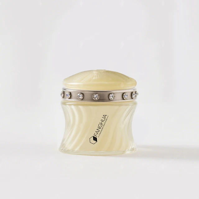 Transparent Luxury Skin Care Empty Containers Set 50ml Color Jar Cosmet New Design  Glass Dropper Bottle