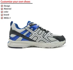 Designer Luxury Walking Shoes for Men Women Custom Flat Thick Sole Leather Sneakers Sporty Style Soft Mesh Lining for Summer