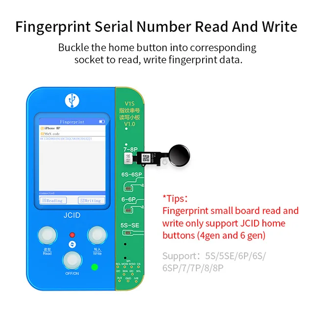 JCID V1s Light Sensor Repair Tool for iPhone: True Tone, Battery