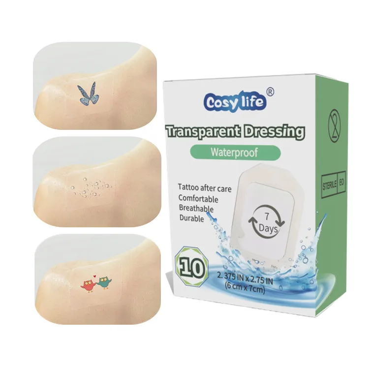New Skin Medical Adhesive Waterproof Transparent Bandages Post Surgical for  Showering CE Certified Occlusive Dressing