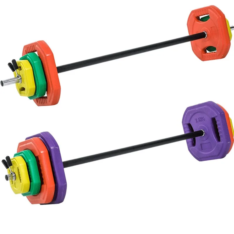 Ecofriendly Rust Resistance Bodypump Bar Set With Colorful Weight Plates Buy Bodypump Bar