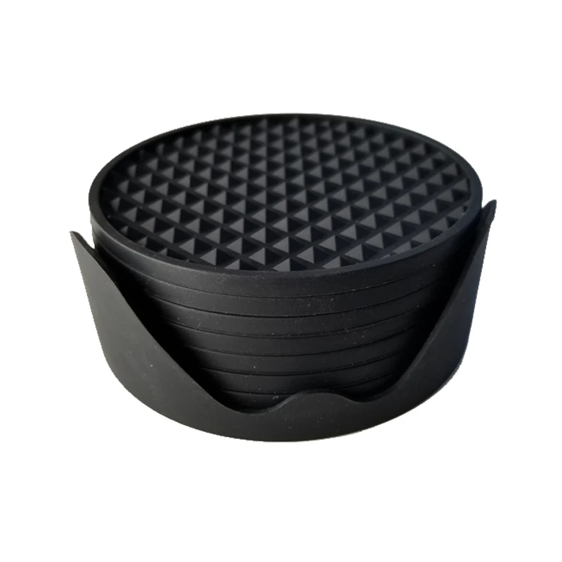 Custom Absorbent Silicone Coasters for Drinks