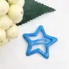 Color drop oil star clip 32cm-dark blue
