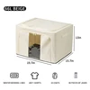 Beige 66L 19,7*15,7*13,7 pulgadas
