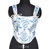 Porcelana azul y blanca