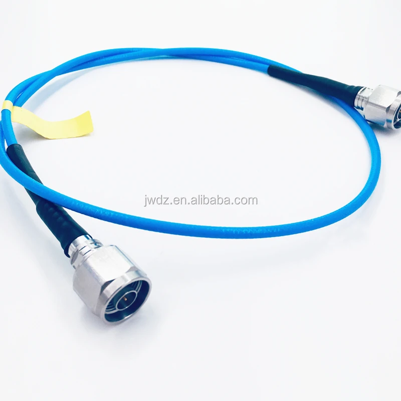 RG402 Cable Assembly, N Straight Male to N Straight Male, .141 Semi-Rigid Cable DC to 18GHz