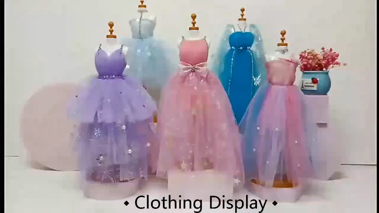 Samtoy Custom Girl Pretend Play Dress Up Toys Diy Craft Handmade