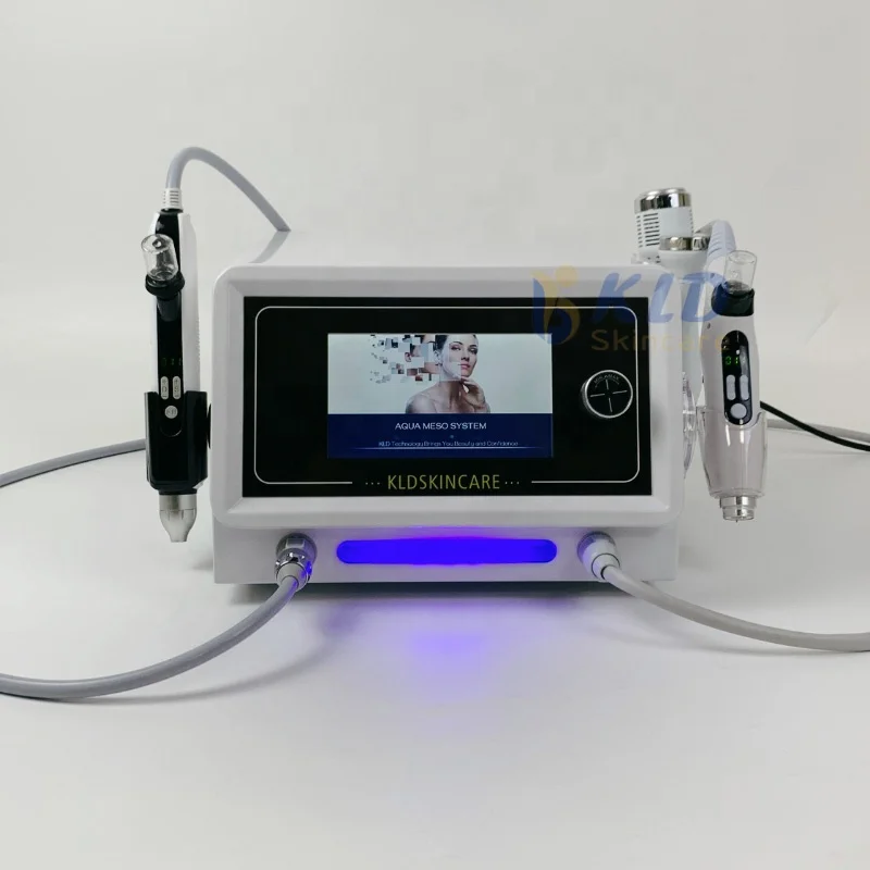 Nano Non-invasive Ems Rf Scalp Essence Injection Device High Pressure Injection Hair Care Growth Device