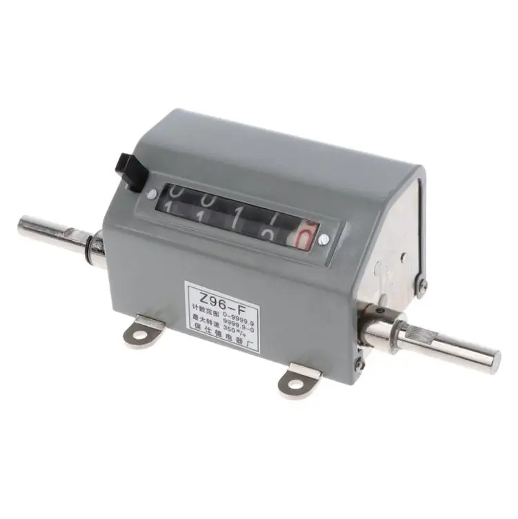5 Digits Z96-F Scroll/Rolling Wheel Counter Textile Machinery Meter - Counting Measuring Length