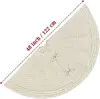 48inch tree skirt - Cream