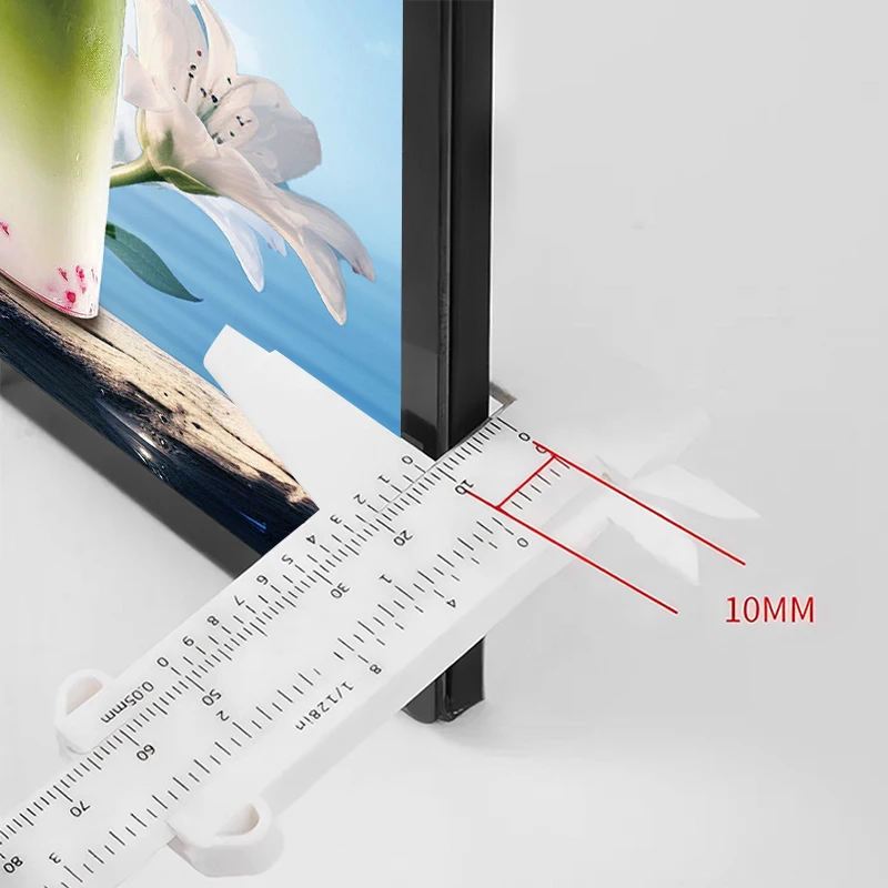 Led Ultra Slim Light Box A1 A2 A3 A4 Aluminum Picture Poster Frame Tempered Glass Advertising Light Box