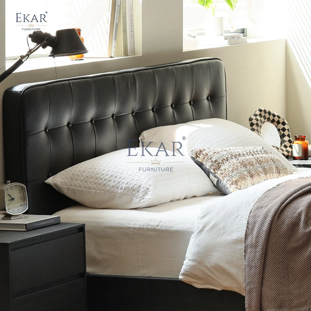 product new design ekar modern bedroom with bed that floats on the wall-63