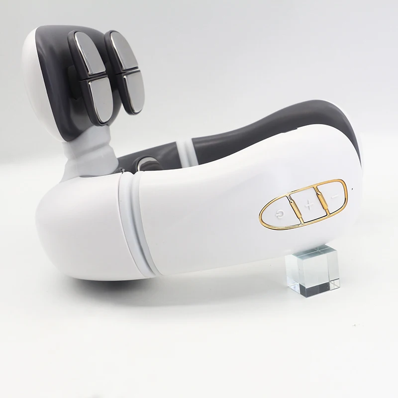2023 Cervical Massage Kneading Neck and Shoulder Massager Relaxer Mini Smart Heating Pulse Neck Massage Neck Pain