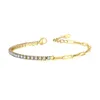 2.5mm light gold white stone