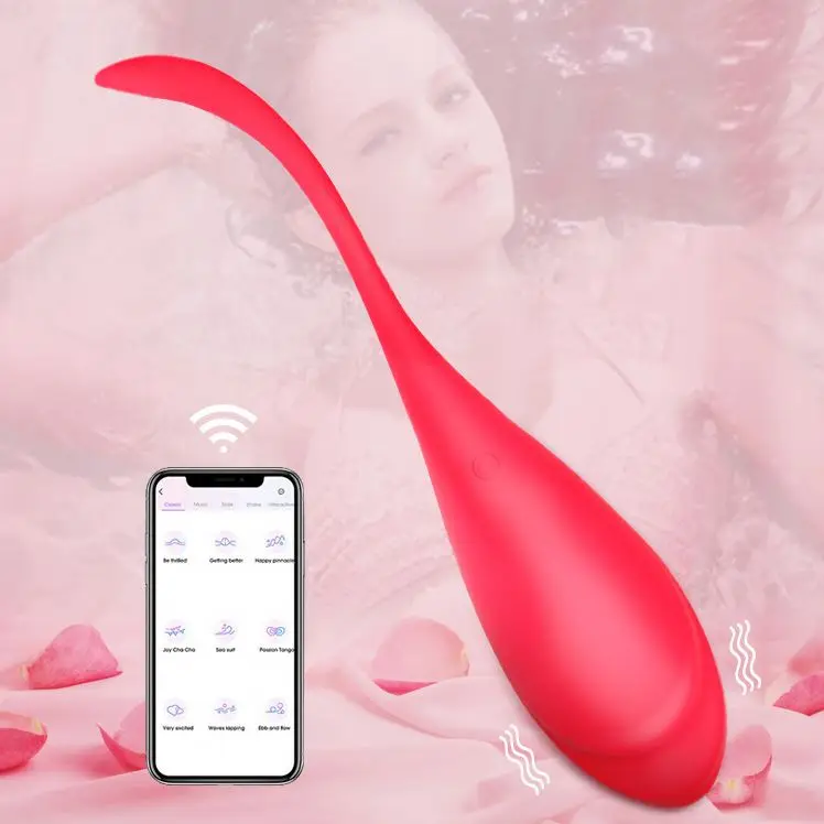 Long Distance Wearable Smart App Wireless Remote Controlled Vibrating Dildo G Spot Sex Toy Women Love Egg bluetooth Vibrator