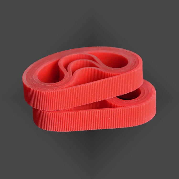 Translucent Silicone Sorting & Paging Machine Belt Timing Rubber Feeding & Pressing Plate OEM Customizable