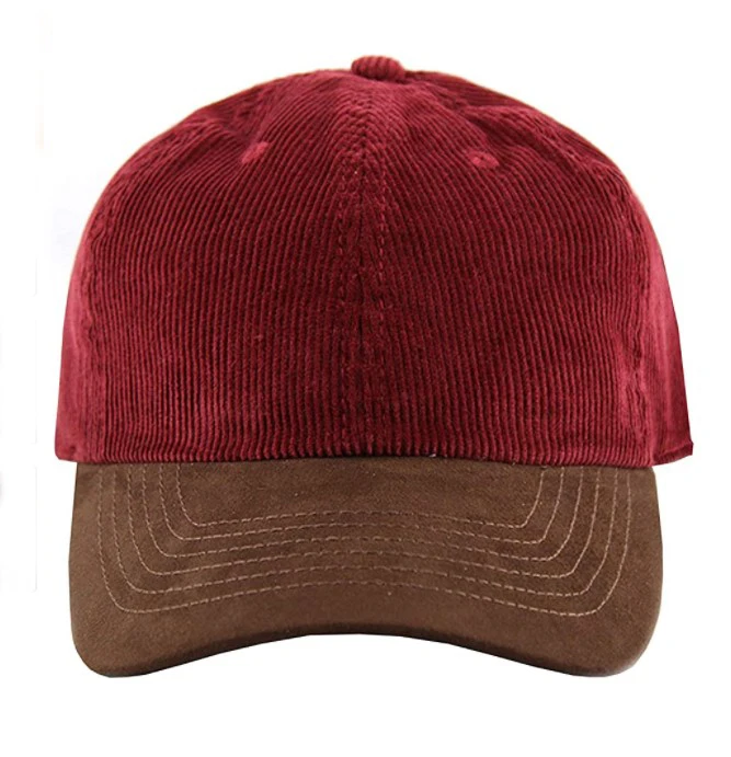 Corduroy Dad Hat,Corduroy Baseball Caps 