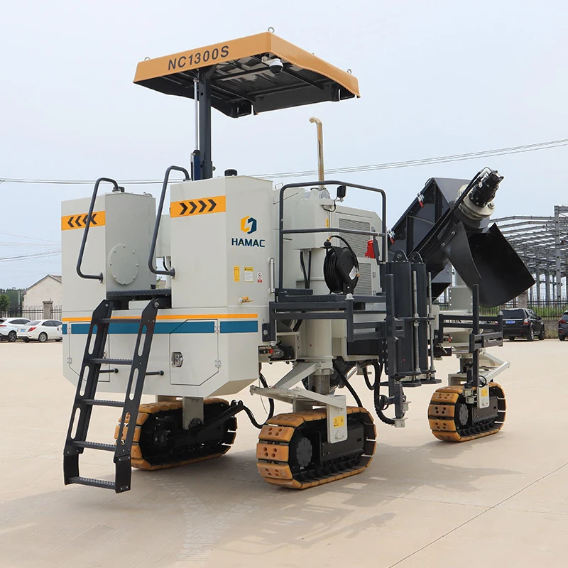 Small Mini Curb and Gutter Sidewalk Concrete Gutter Slipform Paving Harbor Freight Machine