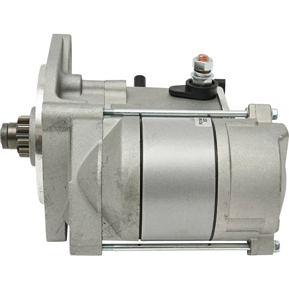12V 1.2KW 9T Starter Motor M810337 for Yanmar Engine 3TNM74F Tractor X495 X595 X740 X744 X748