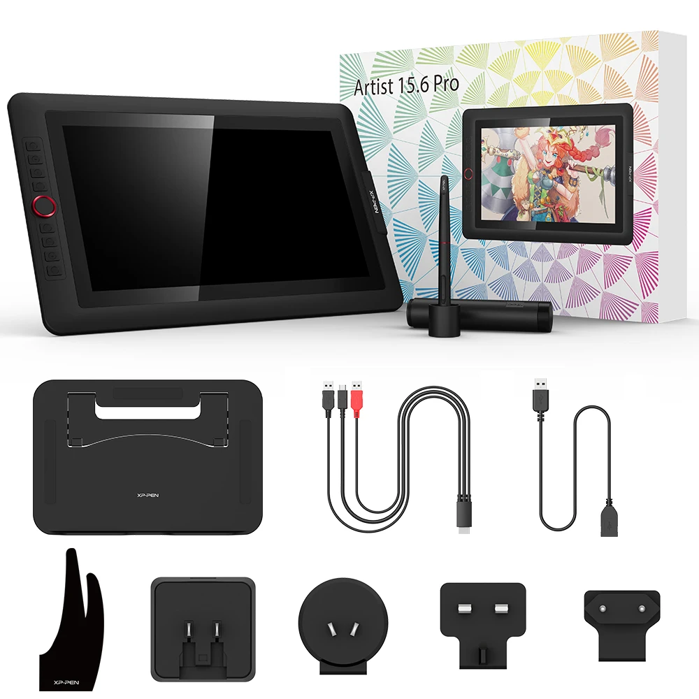 XP-PEN Artist15.6 Pro - Battery-Free Pen Graphic Tablet