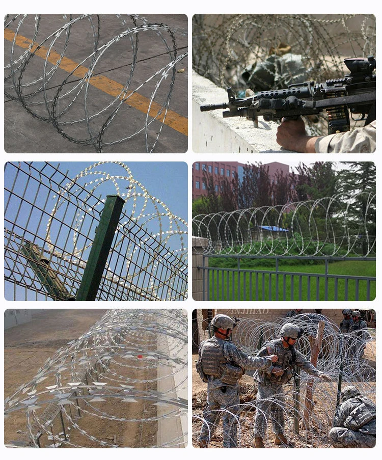 Barbed Fence Roll Welded Wire Mesh Fence Roll Barbed Wire And Razor ...