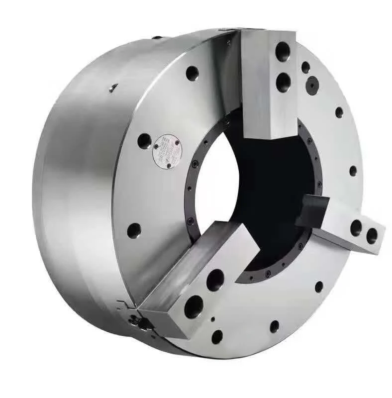 Threading Machine Chuck Pneumatic Pipe Thread Lathe Chuck - 3 Jaw Power Chuck with 12-1200mm ...