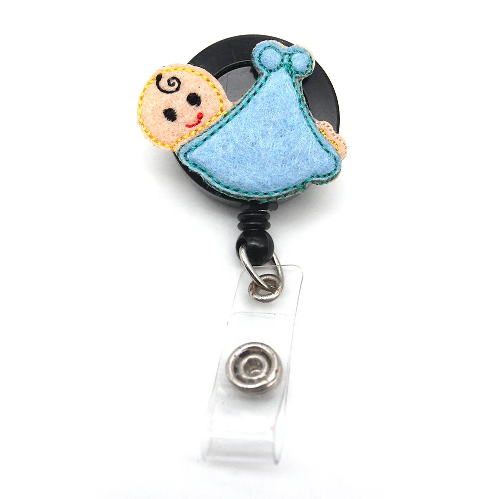thumbnail interactive-video image 1 of NICU Nurse Badge Reel - Cute Neonatal Nurse Gift - Baby Nurse Badge Holder Neonatal Icu Nurse Badge Pull 1 of 11