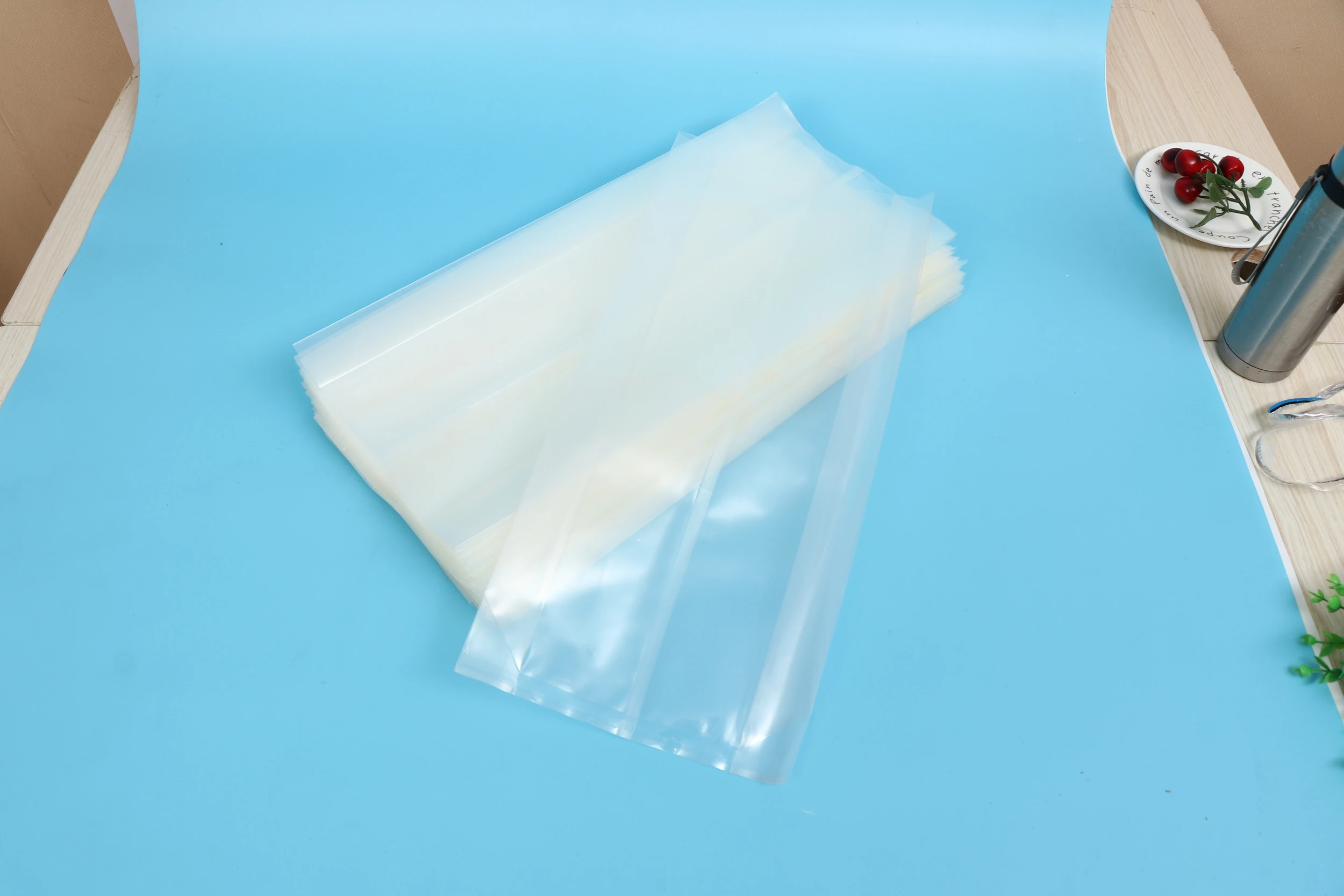 Composite Flat Open Clear Transparent Plastic Bags Packaging Bags Package Bag No Close