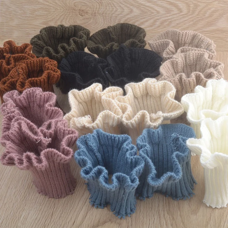 
 Деревянные ушные ребристые манжеты, мягкие резьбовые зажимы, удлиняющие рукава, декоративная ткань «сделай сам»  