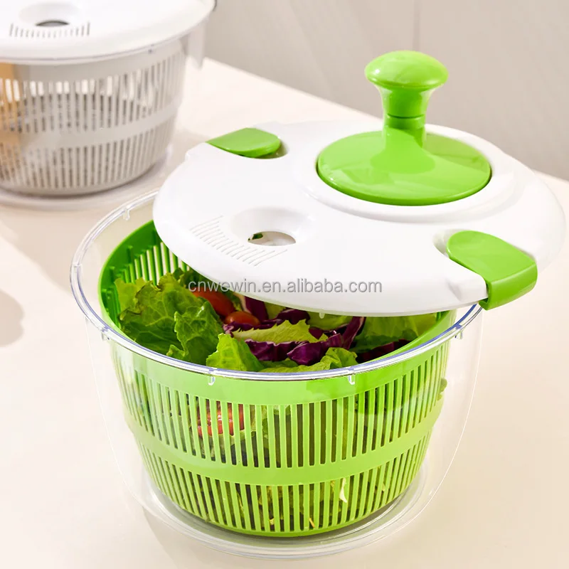 Manual Salad Spinner Kitchen Vegetable Dryer Vegetable Washer Spinners ...