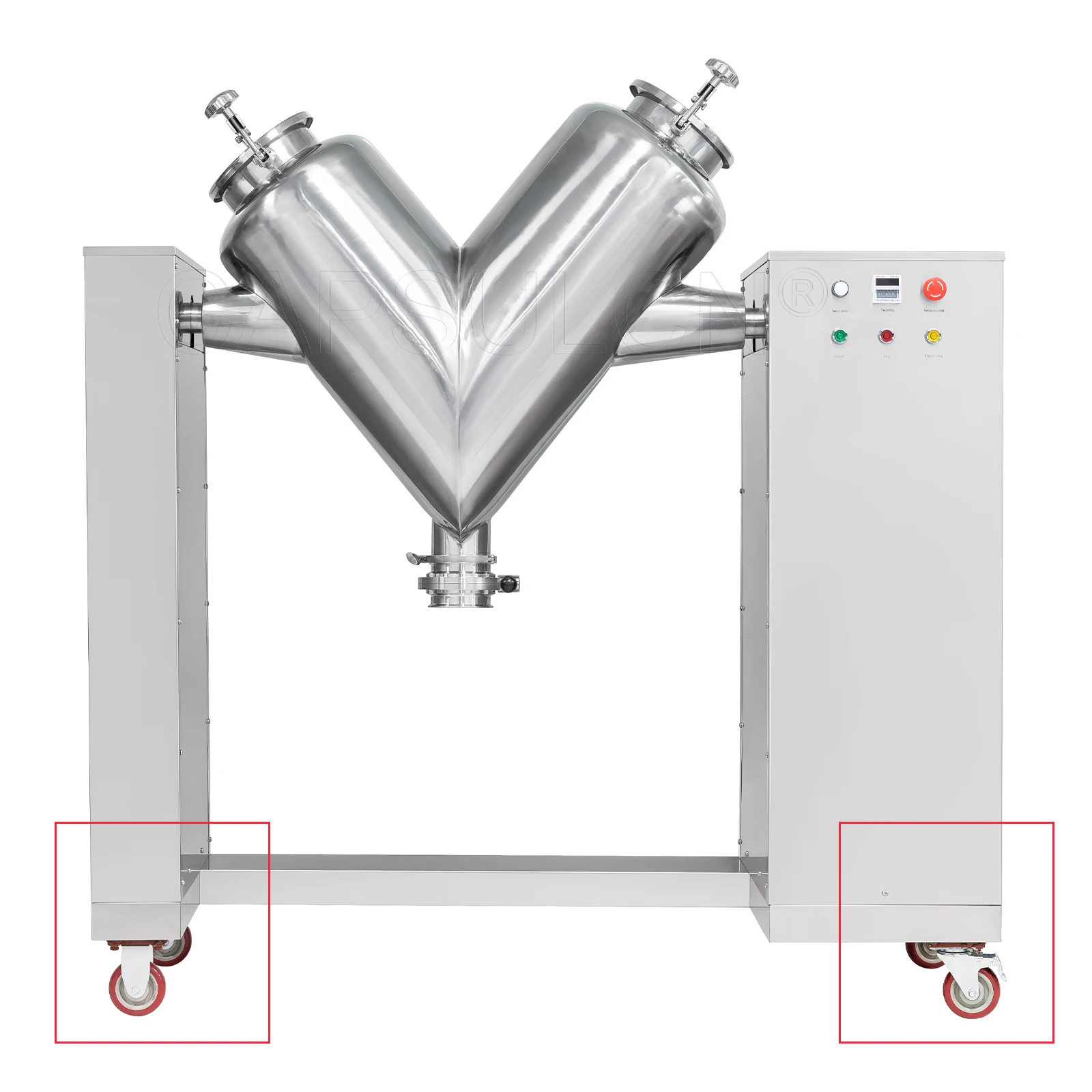 V200 Industrial Dry Blender Spices Powder Mixing Detergent Washing