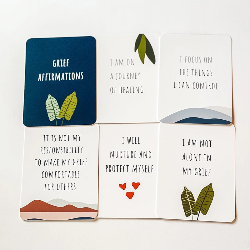 Индивидуальный размер материал дизайн умственное здоровье позитивные самовыражения релаксация персонализированные открытки с