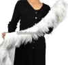 white saddle feather