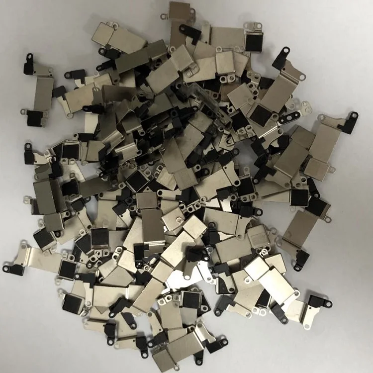 100 шт кнопка домой гибкий металлический кронштейн крышка для iPhone 8, 7, 6S, 6 Plus 5se SE 2020 5S 5C 5 зажимом фиксирующее устройство держать + Screwer